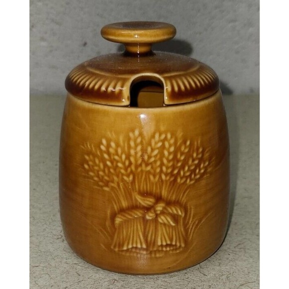 Franciscan Ware Wheat Pattern Honey Cream Pot in Harvest USA - Picture 1 of 6